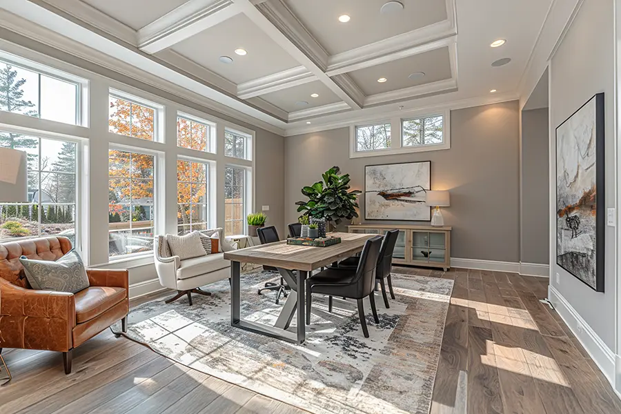 Remodeled Living Room